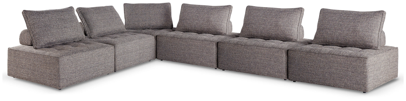 Sam's Furniture - Ashley Furniture - Bree Zee Outdoor - 6-Piece Outdoor Modular Seating / Brown - P160P11