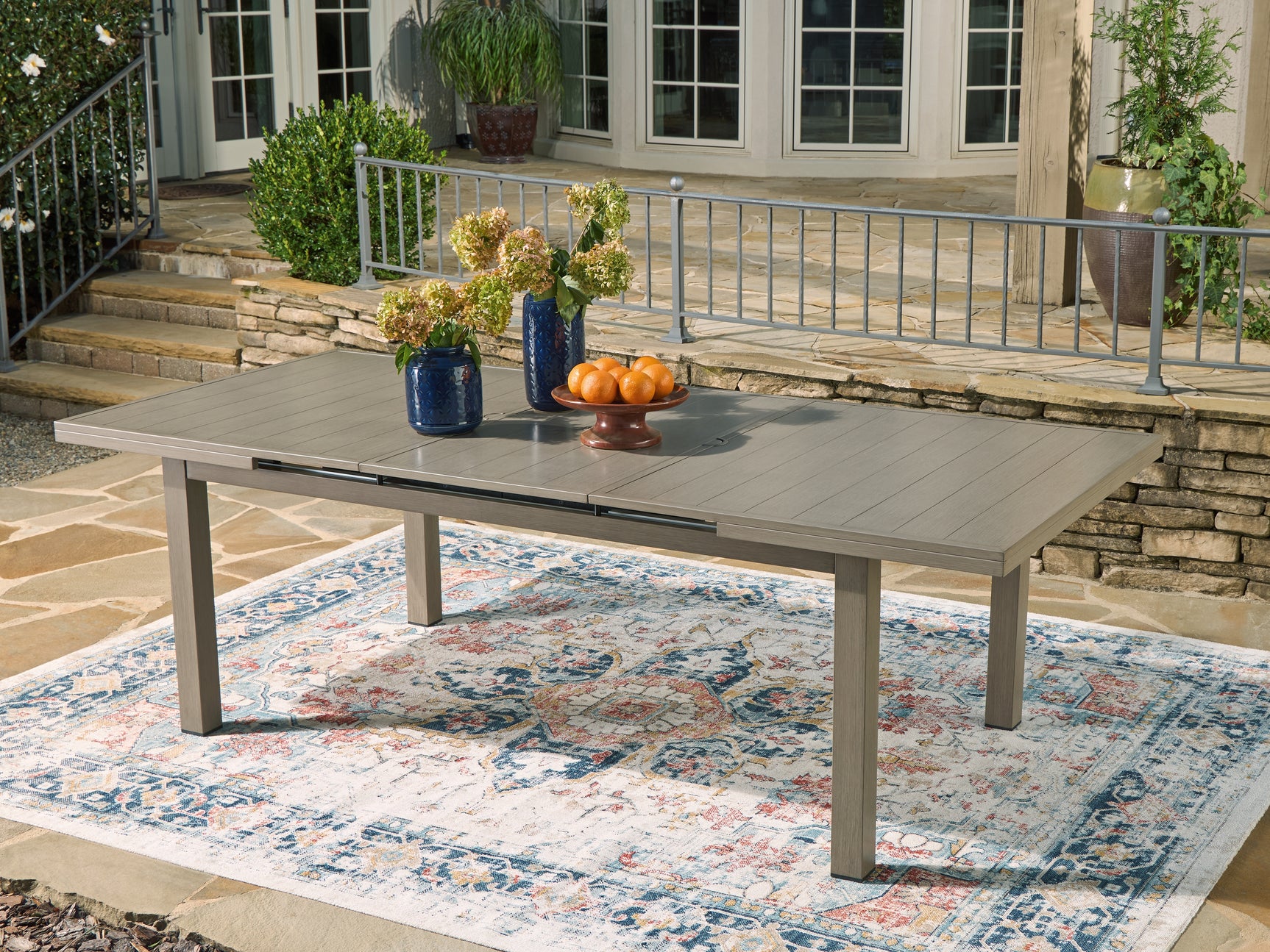 Sam's Furniture - Ashley Furniture - Beach Front Outdoor - RECT Dining Room EXT Table / Beige - P323-635