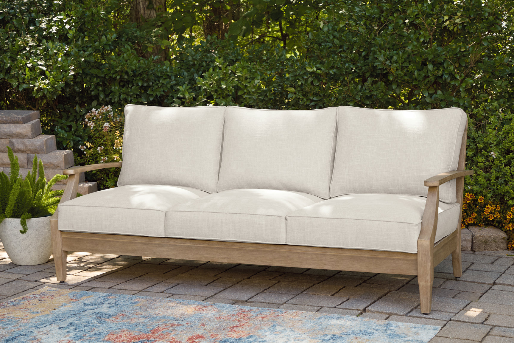 Sam's Furniture - Ashley Furniture - Carter Hall Outdoor - Sofa with Cushion - P601-838