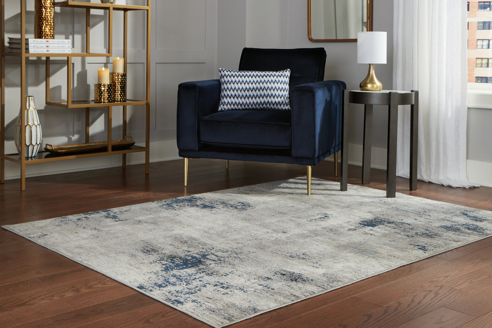 Sam's Furniture - Ashley Furniture - Wrenstow Rug - 7'10" x 10'3" Rug / Multi - R403751