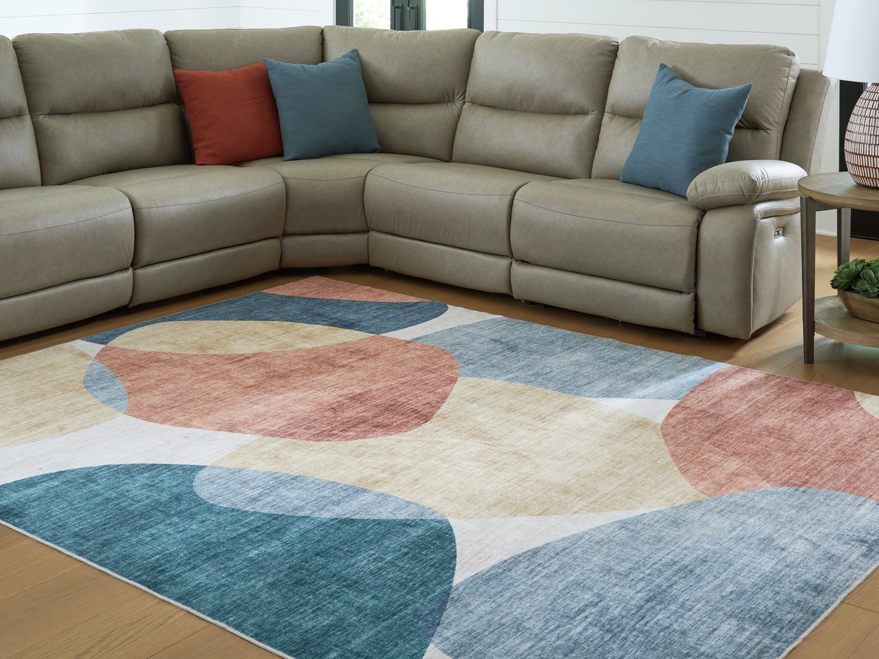 Sam's Furniture - Ashley Furniture - Chanleigh Rug - Washable 7'6" x 9'6" Area Rug / Multi - R407371