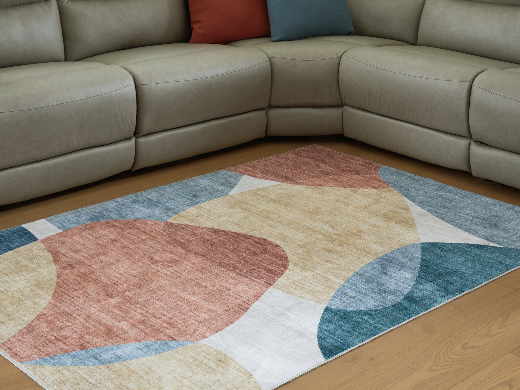 Sam's Furniture - Ashley Furniture - Chanleigh Rug - Washable 7'6" x 9'6" Area Rug / Multi - R407371
