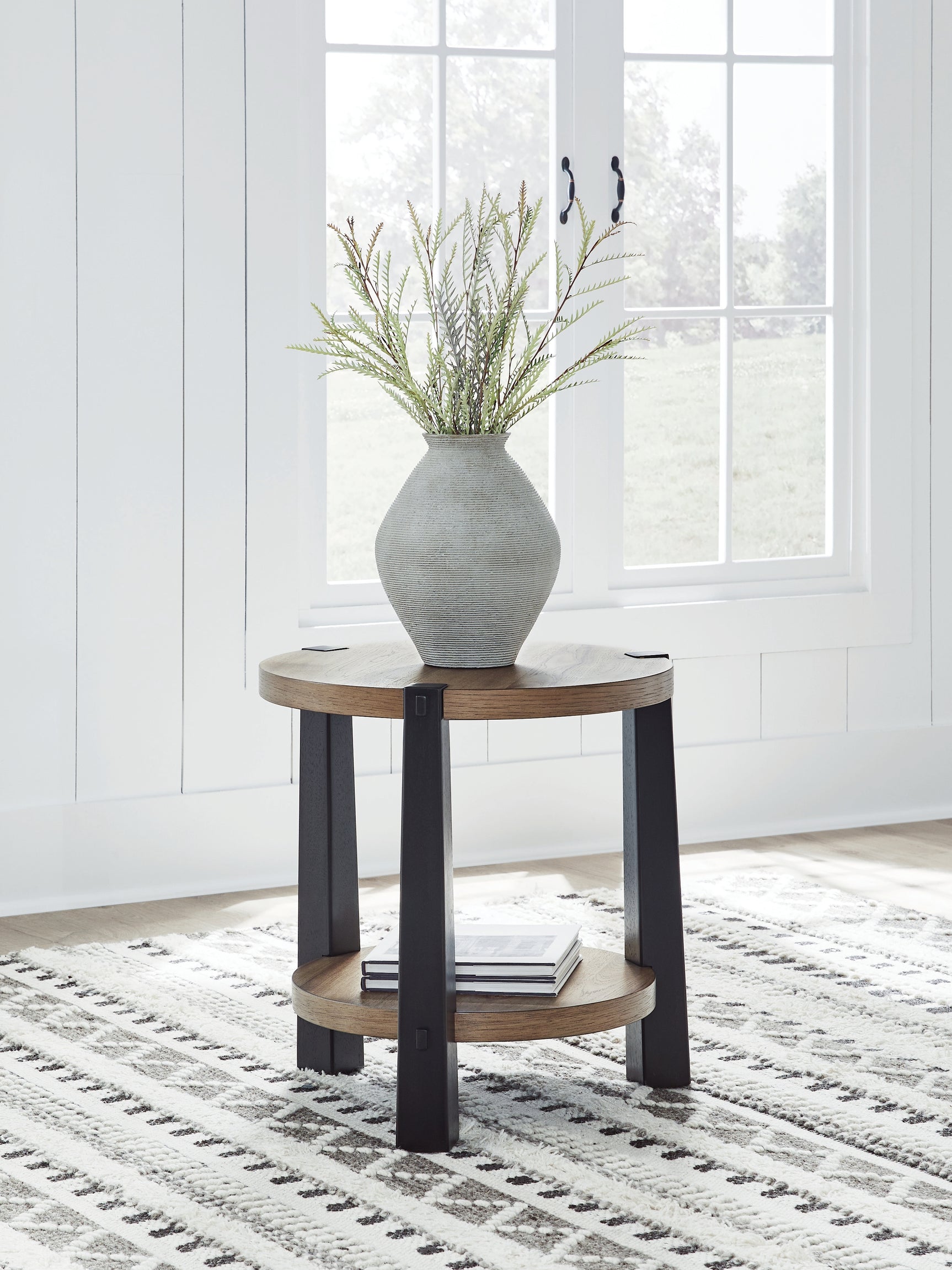 Sam's Furniture - Ashley Furniture - Ridgester End Table - Round End Table - T518-6