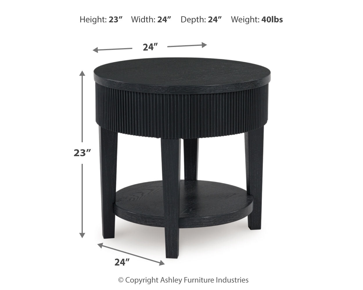 Marstream End Table