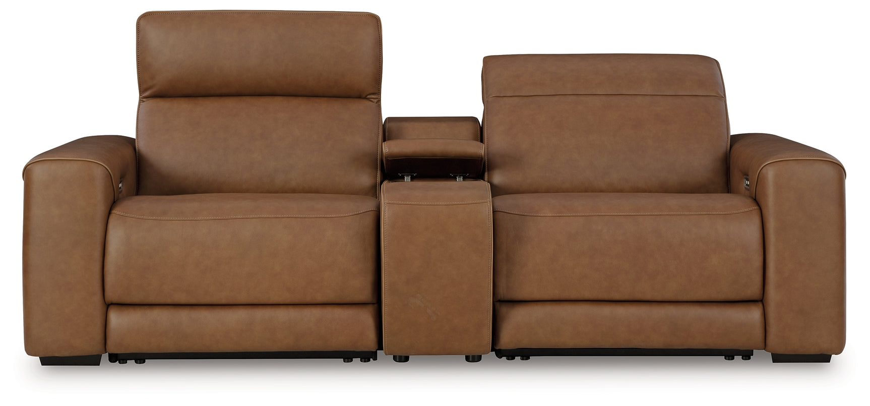 Sam's Furniture - Ashley Furniture - Magic Man Sectional - 5-Piece Power Reclining Sectional / Caramel - PCU10700S7