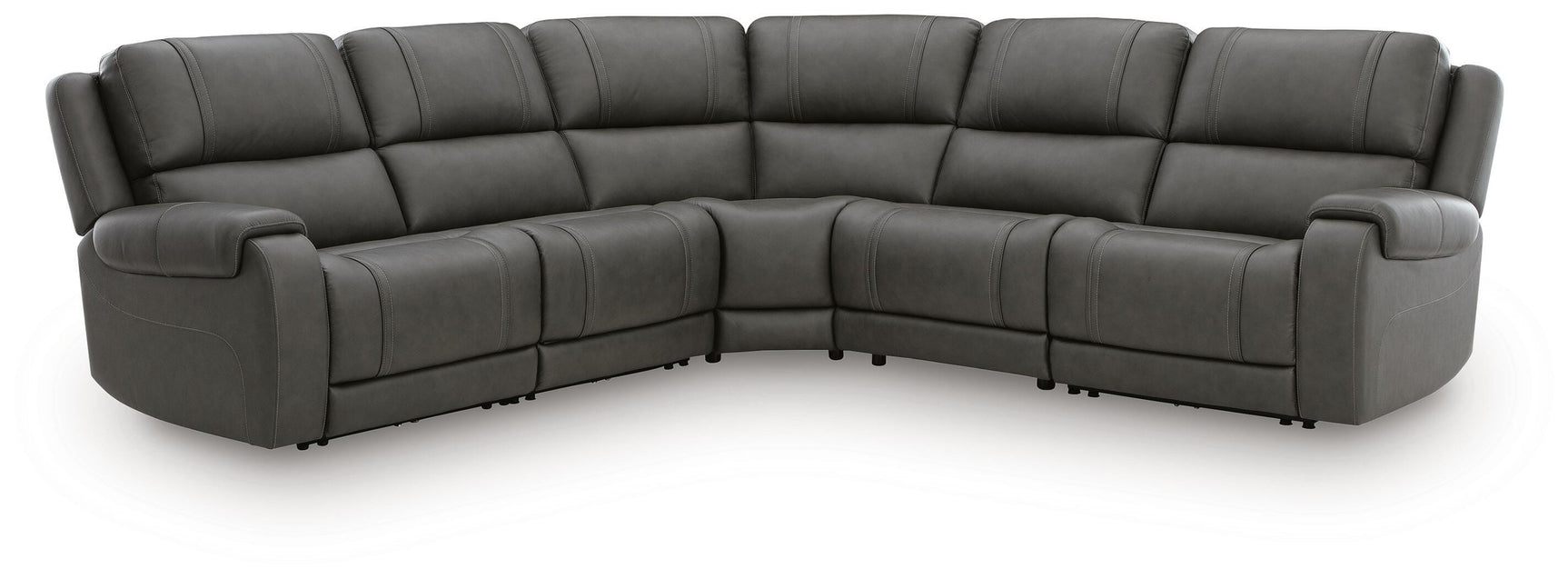 Sam's Furniture - Ashley Furniture - 5Z - Pittson Sectional - 5-Piece Power Reclining Sectional - PCU12600S6