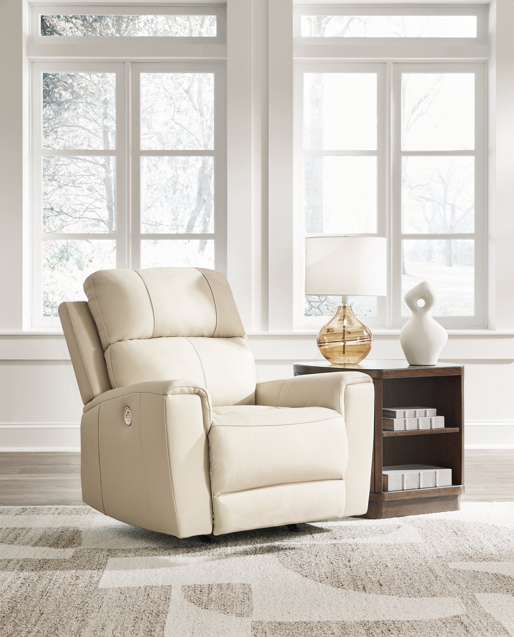 Sam's Furniture - Ashley Furniture - Dahlmoore Living Room - Power Rocker Recliner / Almond - U1320098