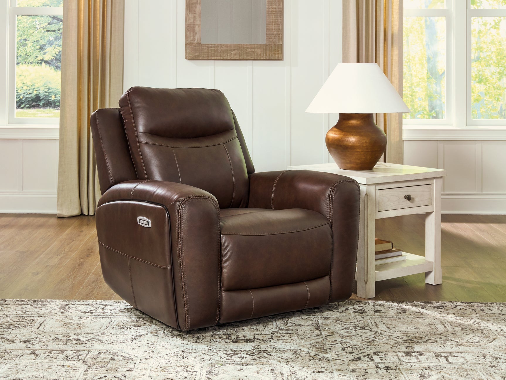 Sam's Furniture - Ashley Furniture - Gravier Living Room - PWR Recliner/ADJ Headrest / Cordova - U1330113