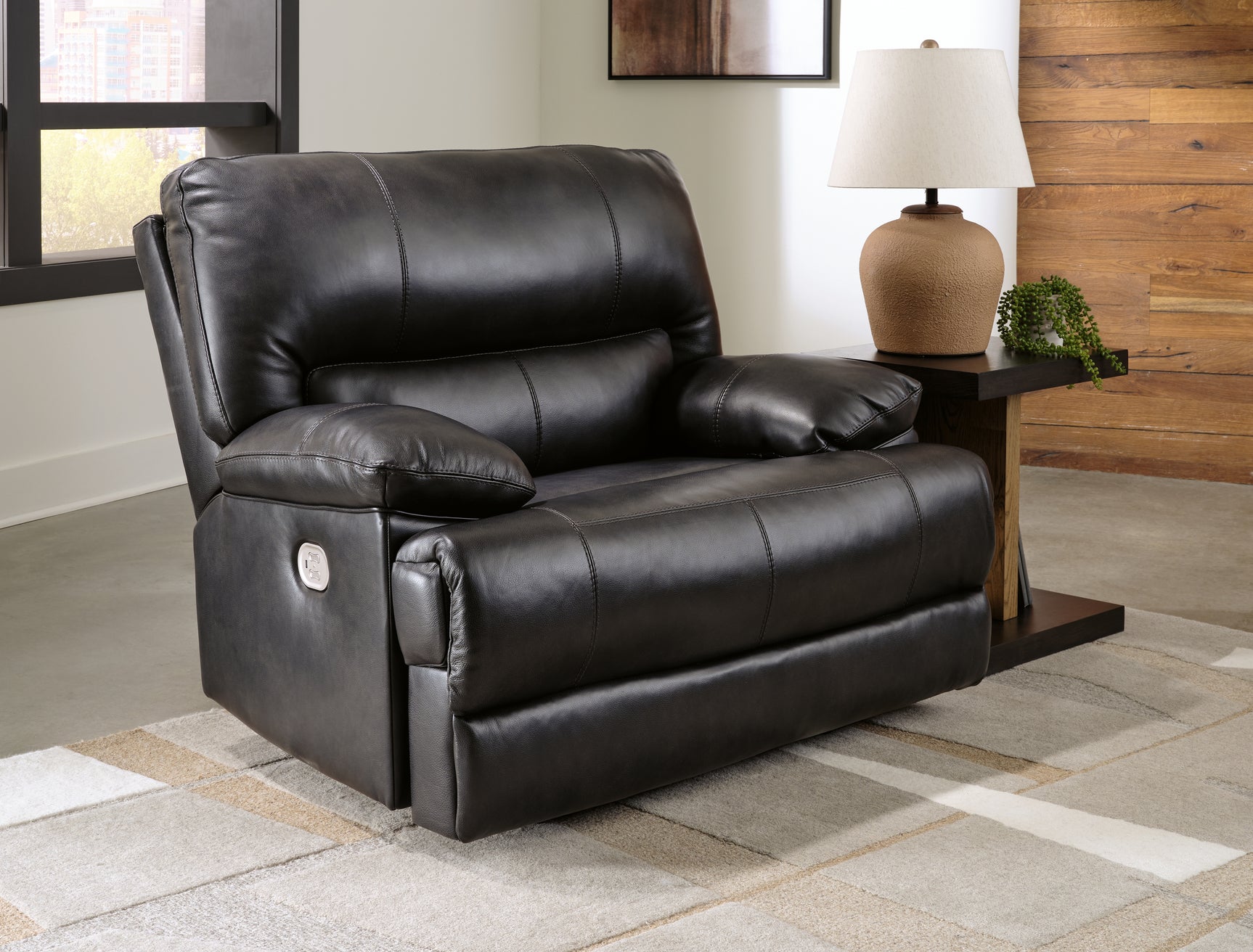 Sam's Furniture - Ashley Furniture - Mountainous Living Room - PWR Recliner/ADJ Headrest / Eclipse - U6580182