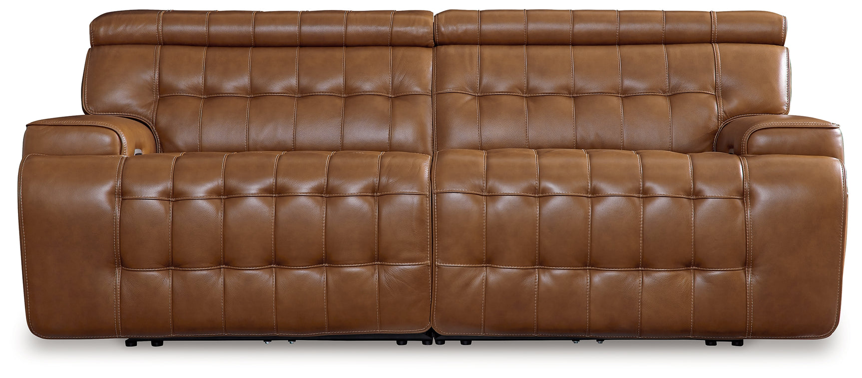 Sam's Furniture - Ashley Furniture - Temmpton Sectional - 3-Piece Power Reclining Sectional Sofa / Chocolate - U92708S3
