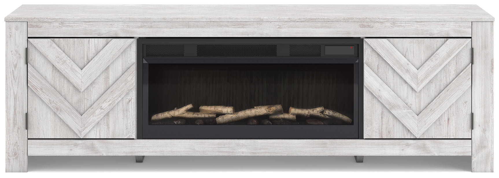 Cayboni 71" TV Stand with Electric Fireplace