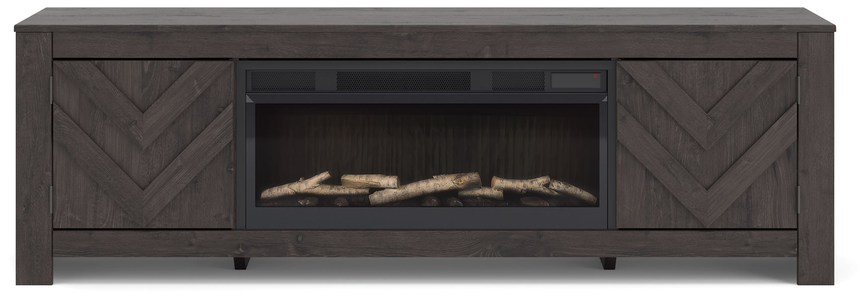 Cayboni 71" TV Stand with Electric Fireplace