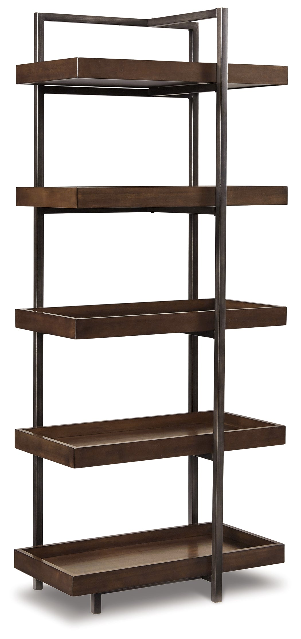 Sam's Furniture - Ashley Furniture - Starmore Entertainment Center - Left or Right Pier / Brown/Gunmetal - W633-34