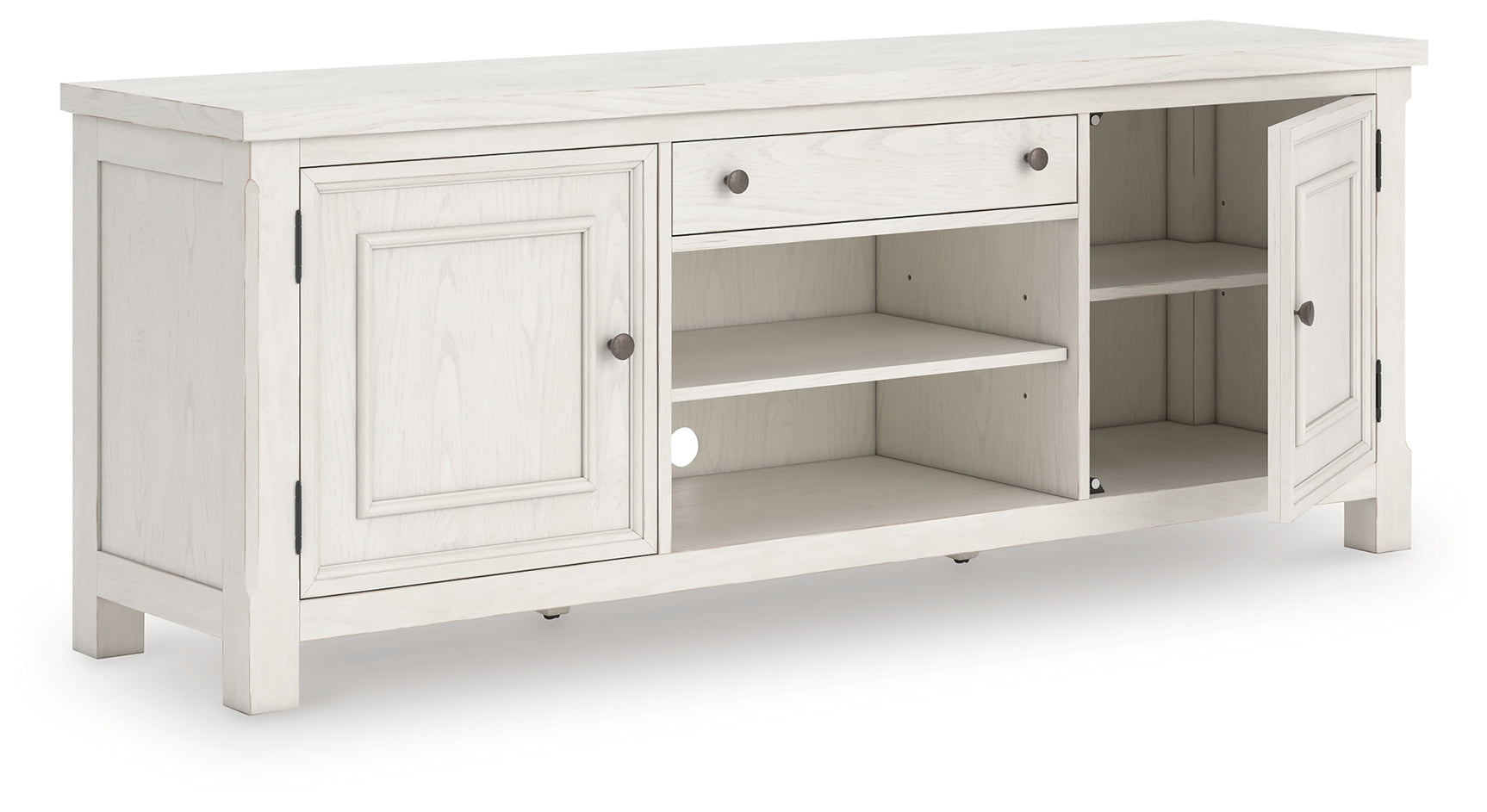 Sam's Furniture - Ashley Furniture - Robbinsdale 72" TV Stand - 72" / Antique White - W742-68