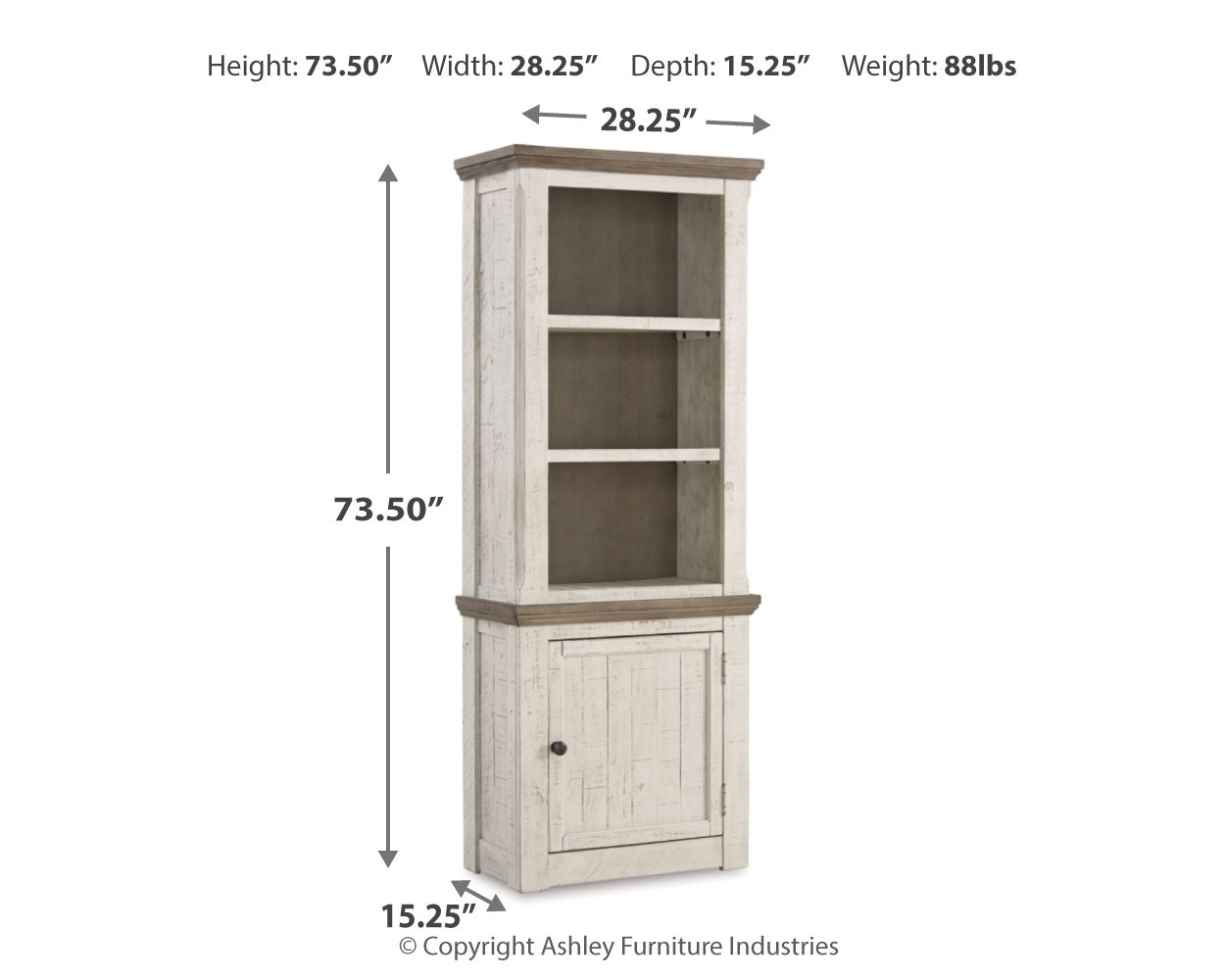 Havalance Right Pier Cabinet