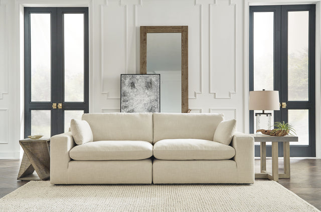 Sam's Furniture - Ashley Furniture - Elyza Sectional - RAF 10-Piece Sectional / Linen - 10006S8