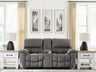 Sam's Furniture - Ashley Furniture - Bakerstein Living Room - PWR REC Loveseat/CON/ADJ HDRST - PC1250318