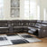Sam's Furniture - Ashley Furniture - Kincord Sectional - 2-Piece Power Reclining Sectional Sofa / Midnight - 13104S1