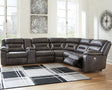 Sam's Furniture - Ashley Furniture - Kincord Sectional - 2-Piece Power Reclining Sectional Sofa / Midnight - 13104S1