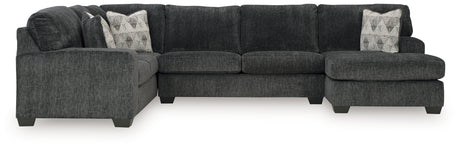 Sam's Furniture - Ashley Furniture - Hollyview Sectional - LAF 3-Piece Sectional with Chaise / Shadow - 15205S1