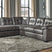 Sam's Furniture - Ashley Furniture - Fallston Sectional - RAF 2-Piece Sectional with Chaise / Slate - 17221S1