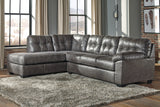 Sam's Furniture - Ashley Furniture - Fallston Sectional - RAF 2-Piece Sectional with Chaise / Slate - 17221S1