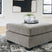 Sam's Furniture - Ashley Furniture - Lanelly Living Room - Oversized Accent Ottoman / Alloy - 1750408
