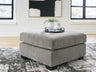 Sam's Furniture - Ashley Furniture - Lanelly Living Room - Oversized Accent Ottoman / Alloy - 1750408