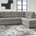 Sam's Furniture - Ashley Furniture - Lanelly Sectional - LAF 2-Piece Sectional with Chaise / Alloy - 17504S1