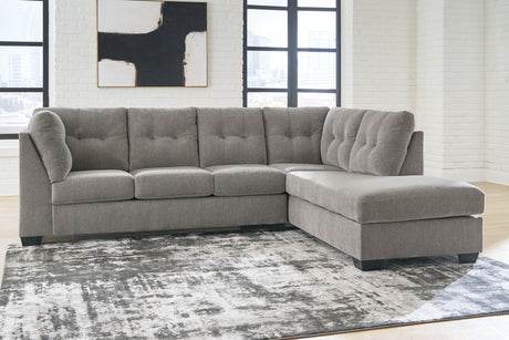 Sam's Furniture - Ashley Furniture - Lanelly Sectional - LAF 2-Piece Sectional with Chaise / Alloy - 17504S1