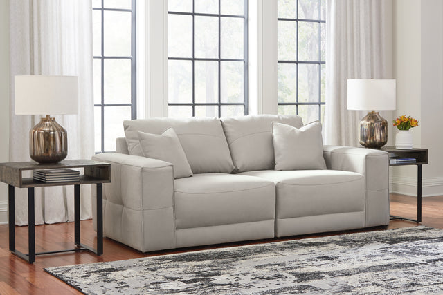 Sam's Furniture - Ashley Furniture - Next-Gen Gaucho Sectional - RAF 3-Piece Sectional Sofa with Chaise / Gray - 18304S2