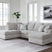 Sam's Furniture - Ashley Furniture - Gabyleigh Sectional - RAF 2-Piece Sectional with Chaise / Nickel - 20904S2