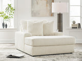 Sam's Furniture - Ashley Furniture - Lindyn Living Room - Chaise / Ivory - 2110415