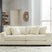 Sam's Furniture - Ashley Furniture - Lindyn Sectional - RAF 6-Piece Sectional / Ivory - 21104S20