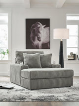 Sam's Furniture - Ashley Furniture - Lindyn Living Room - Chaise / Fog - 2110515
