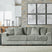 Sam's Furniture - Ashley Furniture - Lindyn Sectional - RAF 2-Piece Sectional Sofa / Fog - 21105S1