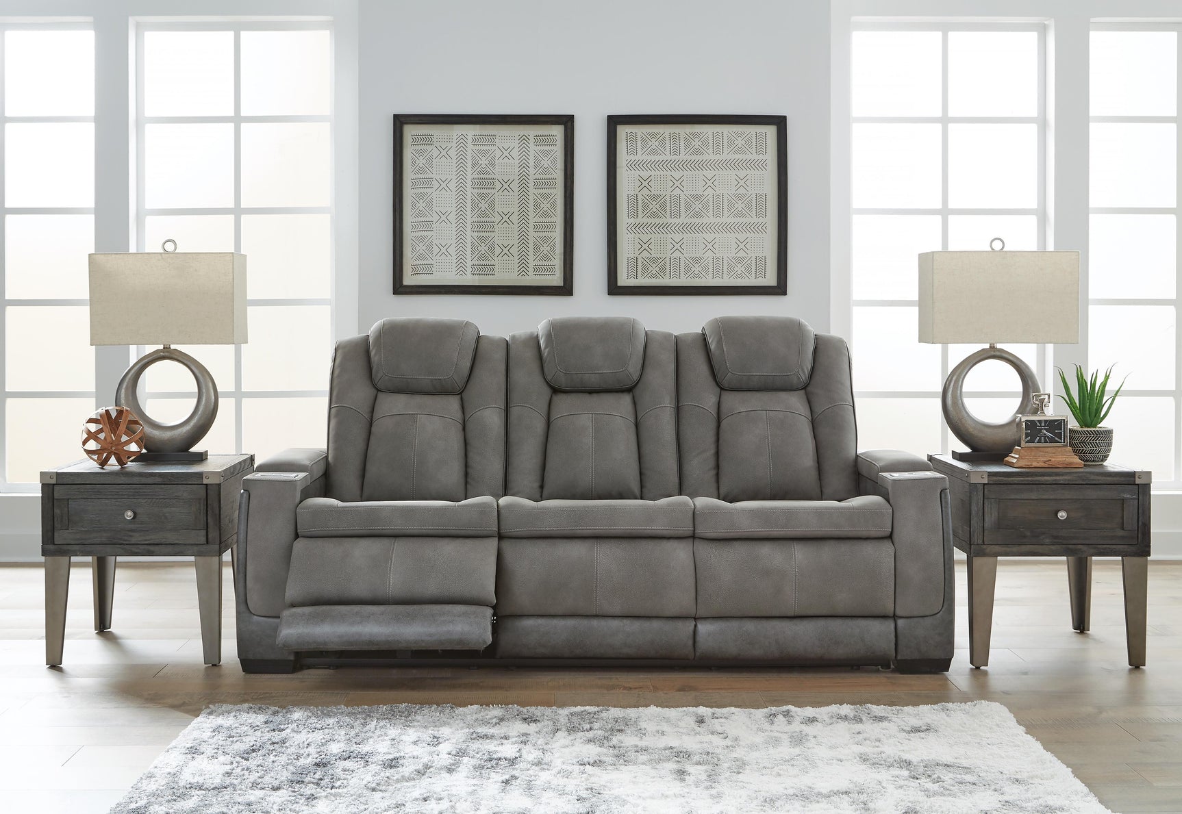 Next-Gen Durapella Power Reclining Sofa and Power Recliner