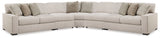 Sam's Furniture - Ashley Furniture - Ballyton Sectional - RAF 5-Piece Sectional / Sand - 25102S3