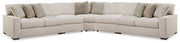 Sam's Furniture - Ashley Furniture - Ballyton Sectional - RAF 5-Piece Sectional / Sand - 25102S3