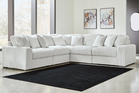 Sam's Furniture - Ashley Furniture - Stupendous Sectional - RAF 5-Piece Sectional / Alloy - 25903S24