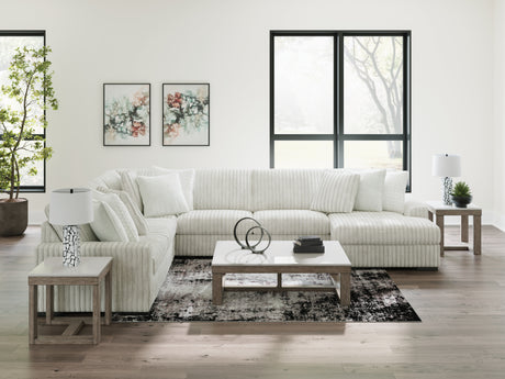 Sam's Furniture - Ashley Furniture - Stupendous Sectional - LAF 5-Piece Sectional with Chaise / Alloy - 25903S9