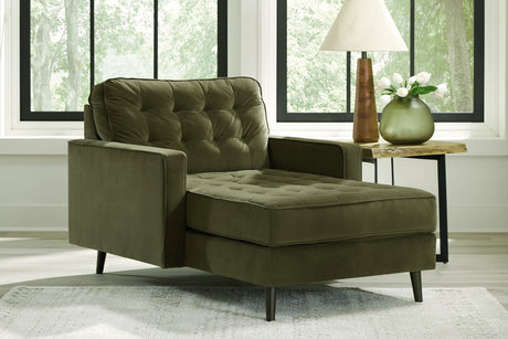 Sam's Furniture - Ashley Furniture - Reveon Lakes Living Room - Chaise / Olive - 2640415