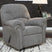 Sam's Furniture - Ashley Furniture - Allmaxx Living Room - Rocker Recliner / Pewter - 2810525
