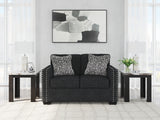 Sam's Furniture - Ashley Furniture - Jasmine Peaks Living Room - Loveseat / Coal - 2890435