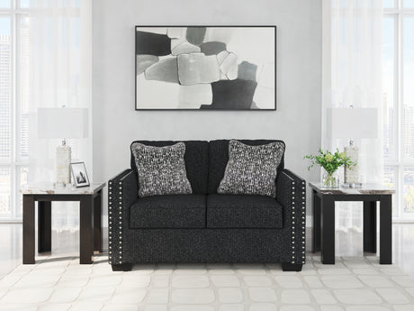 Sam's Furniture - Ashley Furniture - Jasmine Peaks Living Room - Loveseat / Coal - 2890435