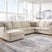 Sam's Furniture - Ashley Furniture - Edenfield Sectional - RAF 3-Piece Sectional with Chaise / Linen - 29004S1