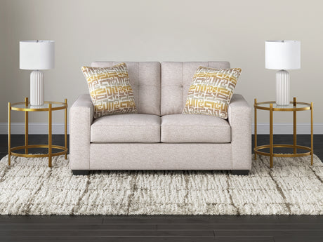 Sam's Furniture - Ashley Furniture - Larimer Living Room - Loveseat / Stone - PC2920335