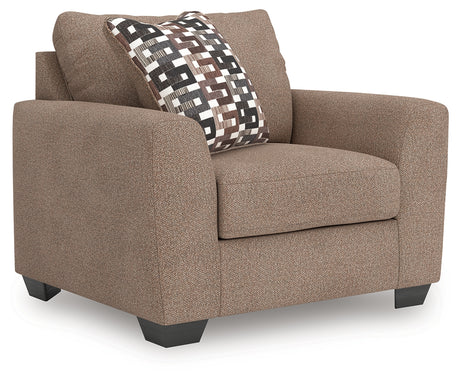 Sam's Furniture - Ashley Furniture - Triston-Peaks Living Room - Chair and a Half / Suede - 3020423