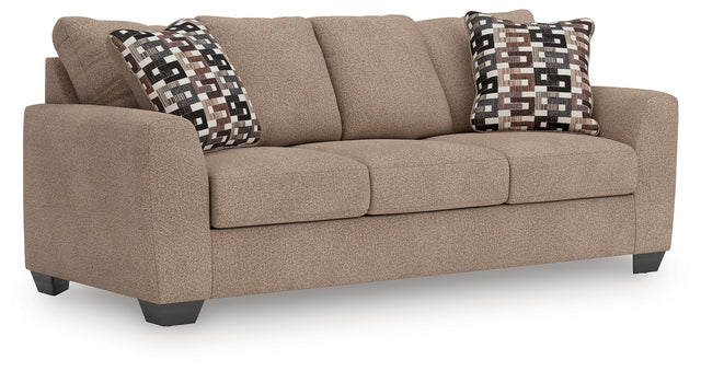 Sam's Furniture - Ashley Furniture - Triston-Peaks Living Room - Queen Sofa Sleeper / Suede - 3020439