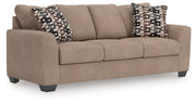 Sam's Furniture - Ashley Furniture - Triston-Peaks Living Room - Queen Sofa Sleeper / Suede - 3020439
